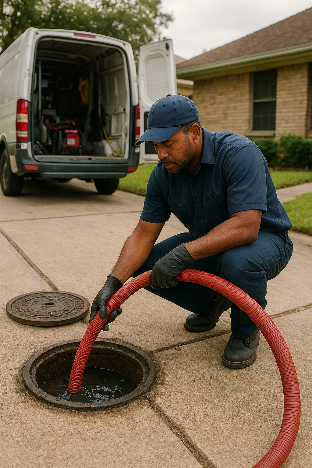 sewer line repair in Sugar Land