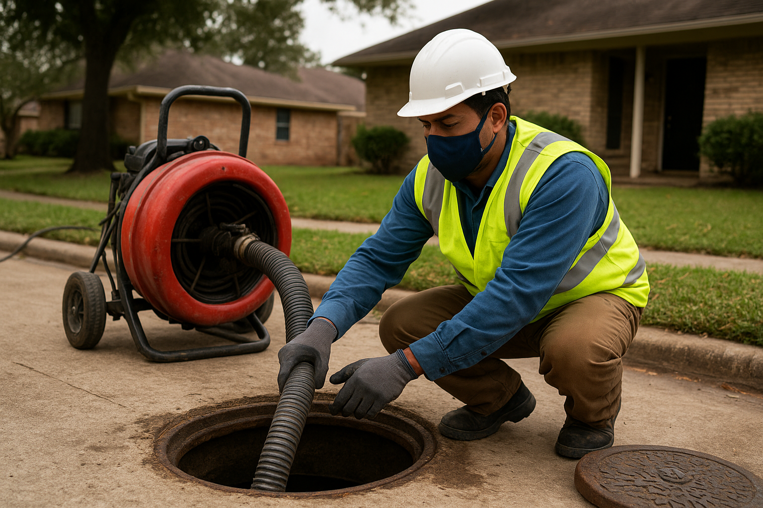sewer line repair in Mission